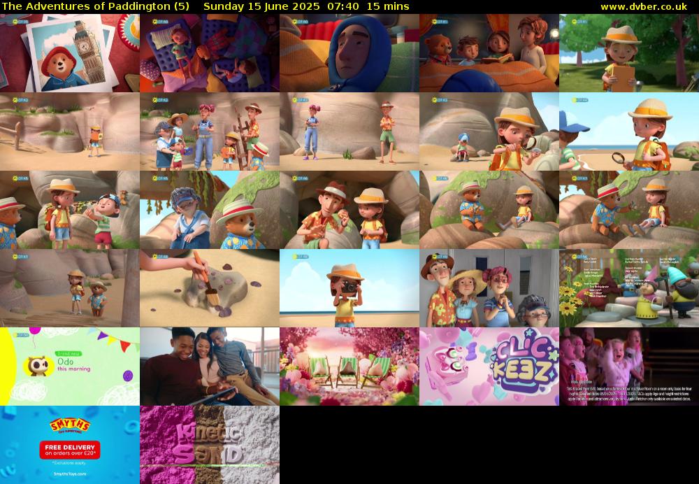 The Adventures of Paddington (5) Sunday 15 June 2025 07:40 - 07:55