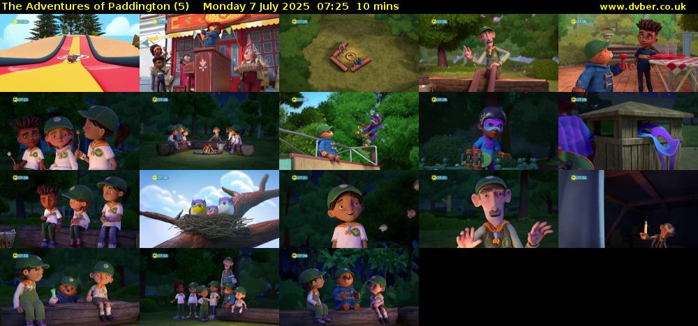 The Adventures of Paddington (5) Monday 7 July 2025 07:25 - 07:35