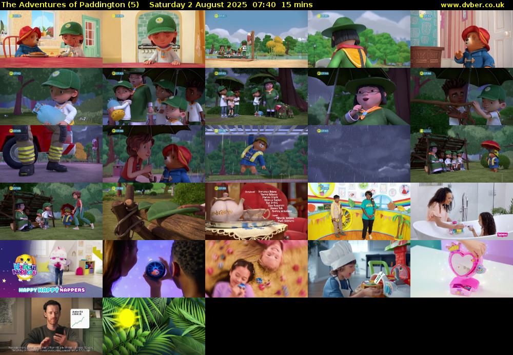 The Adventures of Paddington (5) Saturday 2 August 2025 07:40 - 07:55