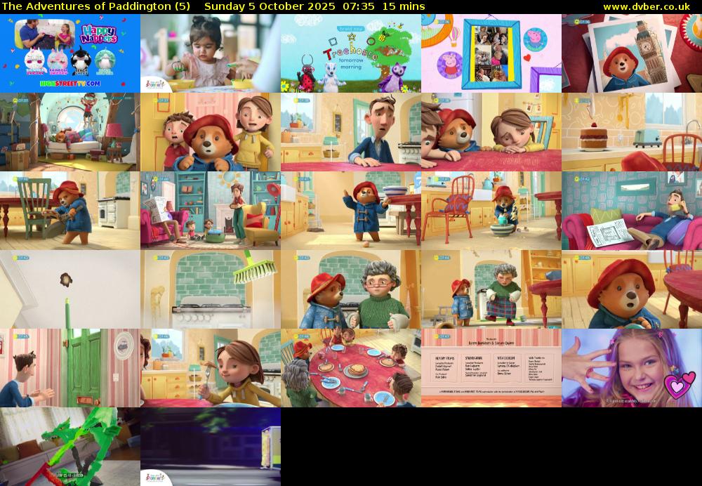 The Adventures of Paddington (5) Sunday 5 October 2025 07:35 - 07:50
