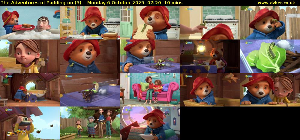 The Adventures of Paddington (5) Monday 6 October 2025 07:20 - 07:30