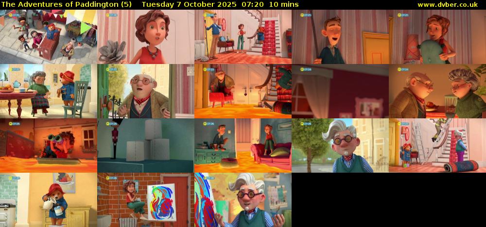 The Adventures of Paddington (5) Tuesday 7 October 2025 07:20 - 07:30