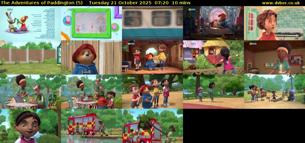The Adventures of Paddington (5) Tuesday 21 October 2025 07:20 - 07:30