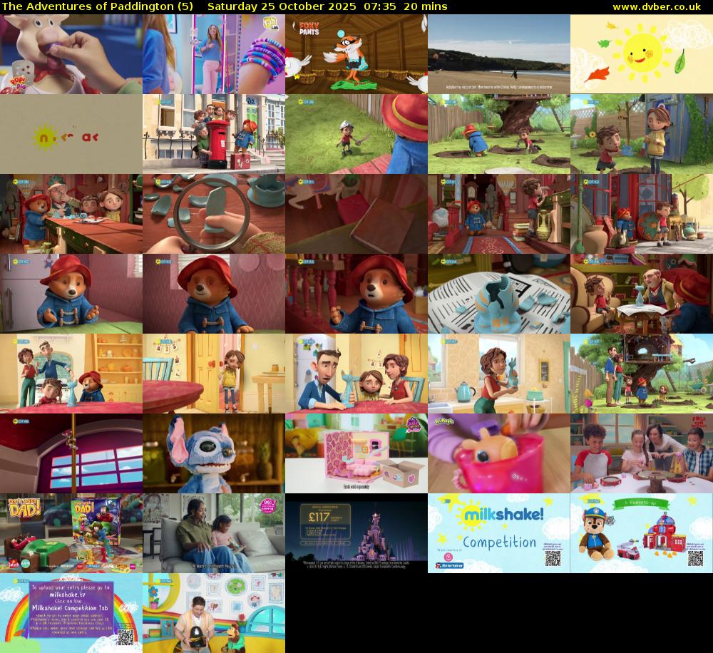 The Adventures of Paddington (5) Saturday 25 October 2025 07:35 - 07:55