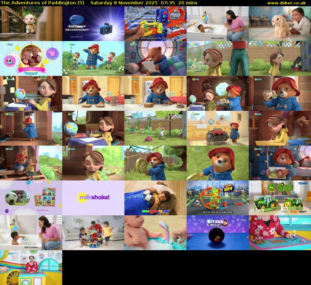 The Adventures of Paddington (5) Saturday 8 November 2025 07:35 - 07:55