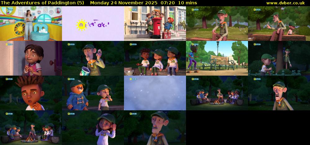 The Adventures of Paddington (5) Monday 24 November 2025 07:20 - 07:30