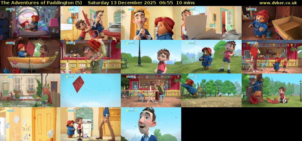 The Adventures of Paddington (5) Saturday 13 December 2025 06:55 - 07:05