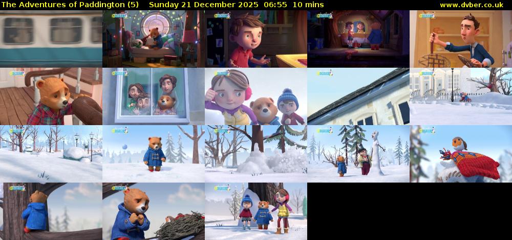 The Adventures of Paddington (5) Sunday 21 December 2025 06:55 - 07:05