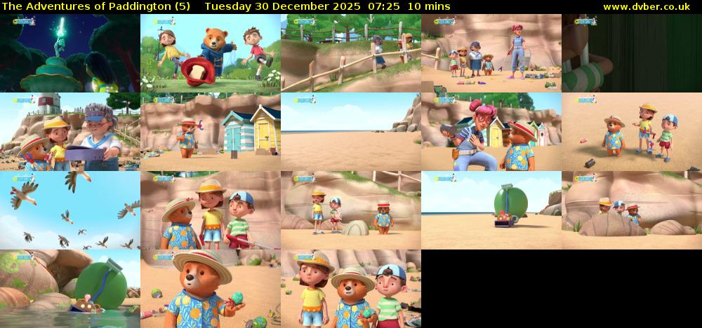 The Adventures of Paddington (5) Tuesday 30 December 2025 07:25 - 07:35