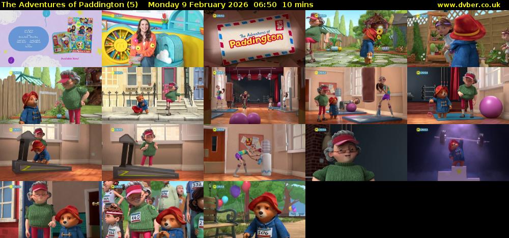 The Adventures of Paddington (5) Monday 9 February 2026 06:50 - 07:00