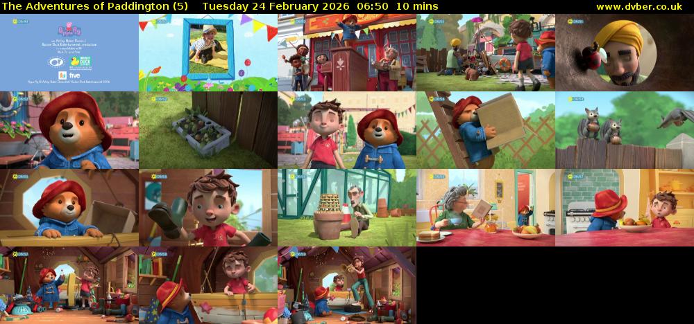The Adventures of Paddington (5) Tuesday 24 February 2026 06:50 - 07:00