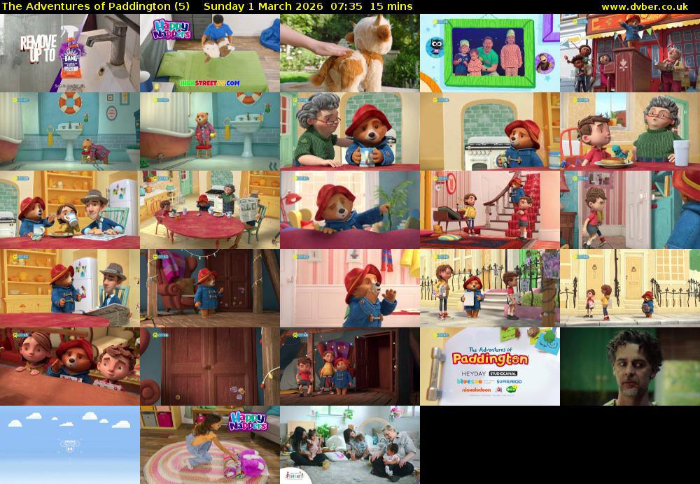 The Adventures of Paddington (5) Sunday 1 March 2026 07:35 - 07:50