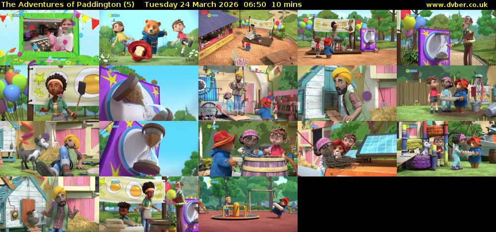 The Adventures of Paddington (5) Tuesday 24 March 2026 06:50 - 07:00