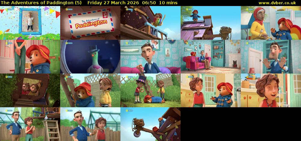 The Adventures of Paddington (5) Friday 27 March 2026 06:50 - 07:00