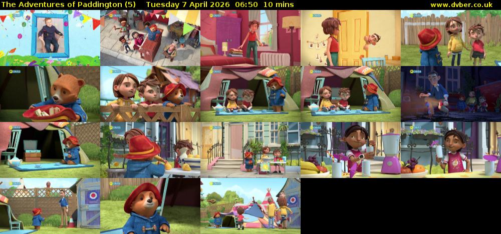 The Adventures of Paddington (5) Tuesday 7 April 2026 06:50 - 07:00
