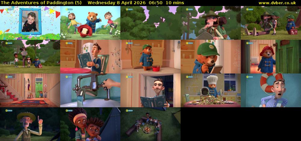 The Adventures of Paddington (5) Wednesday 8 April 2026 06:50 - 07:00