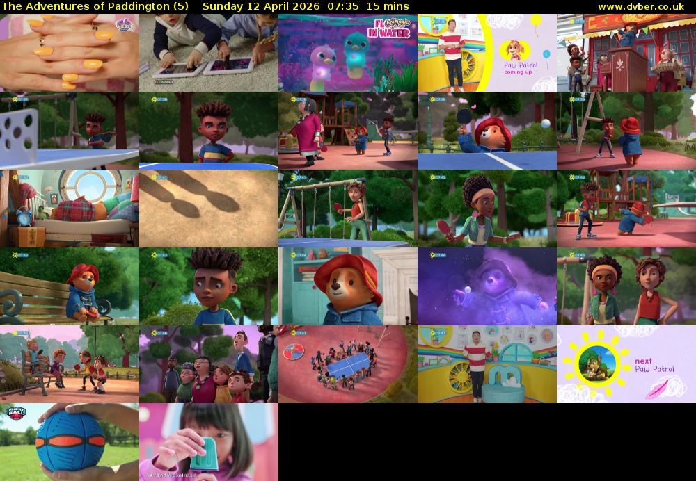 The Adventures of Paddington (5) Sunday 12 April 2026 07:35 - 07:50