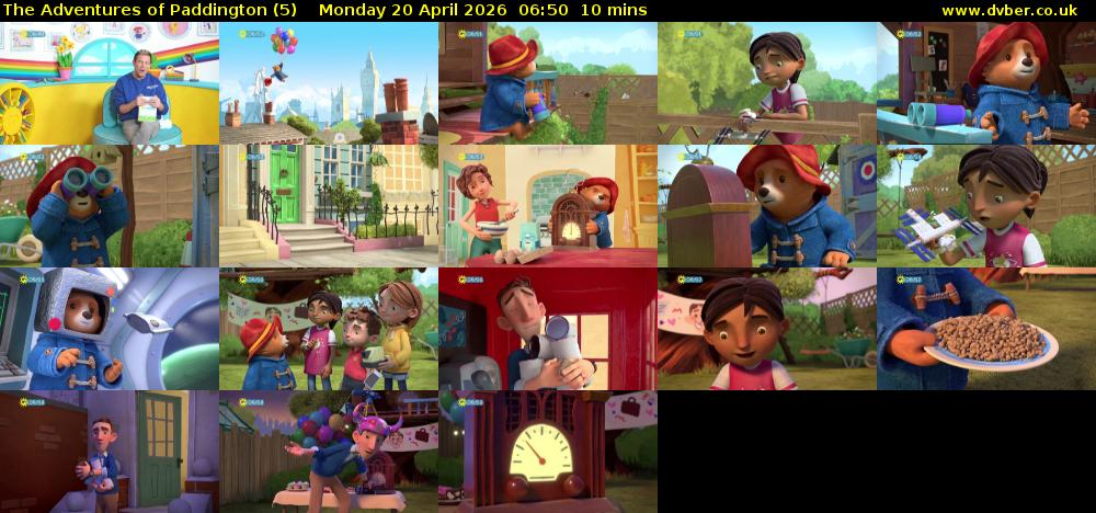 The Adventures of Paddington (5) Monday 20 April 2026 06:50 - 07:00