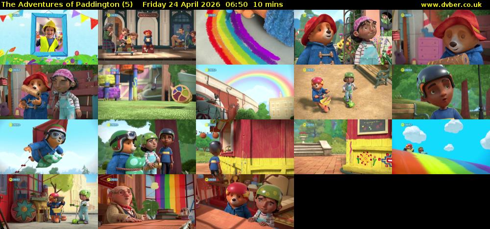The Adventures of Paddington (5) Friday 24 April 2026 06:50 - 07:00