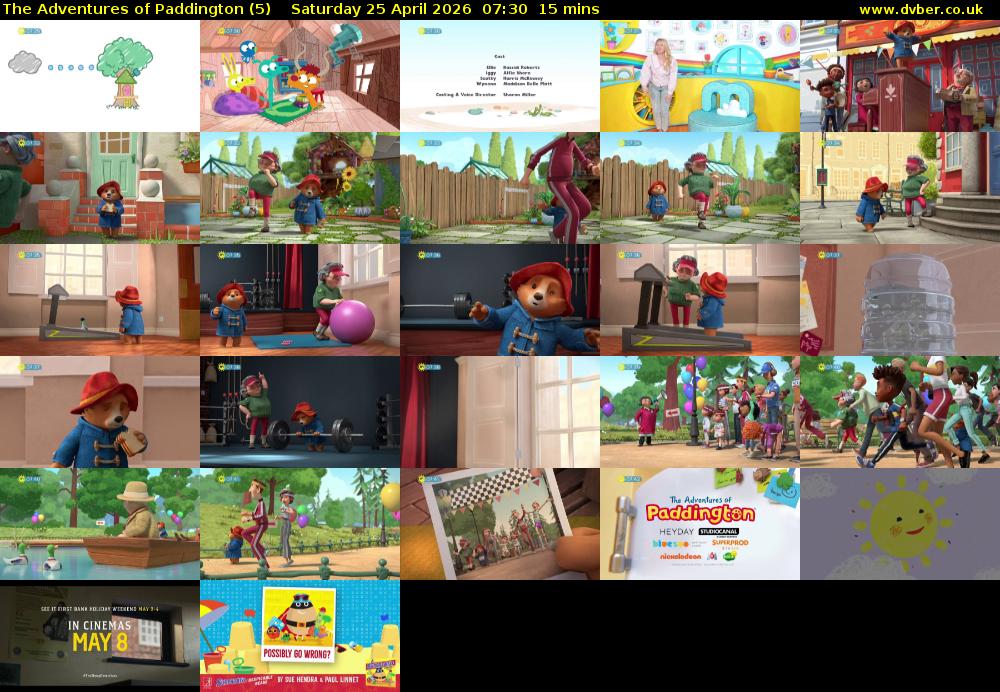 The Adventures of Paddington (5) Saturday 25 April 2026 07:30 - 07:45
