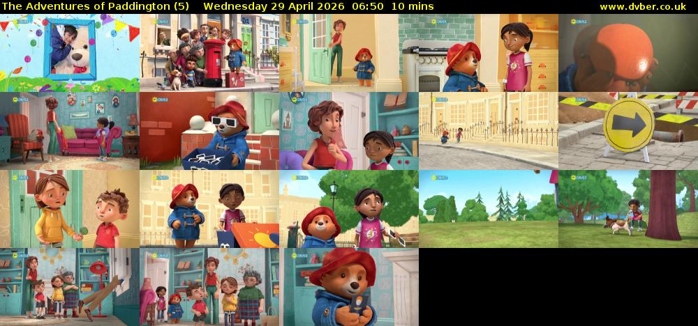 The Adventures of Paddington (5) Wednesday 29 April 2026 06:50 - 07:00