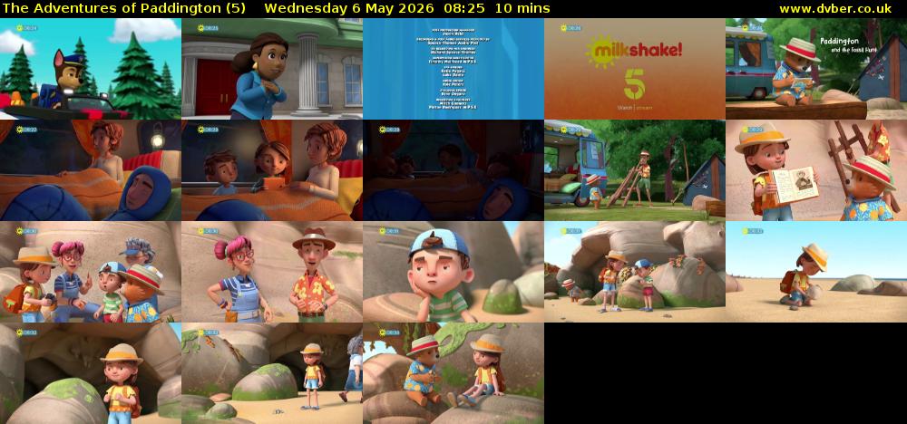 The Adventures of Paddington (5) Wednesday 6 May 2026 08:25 - 08:35