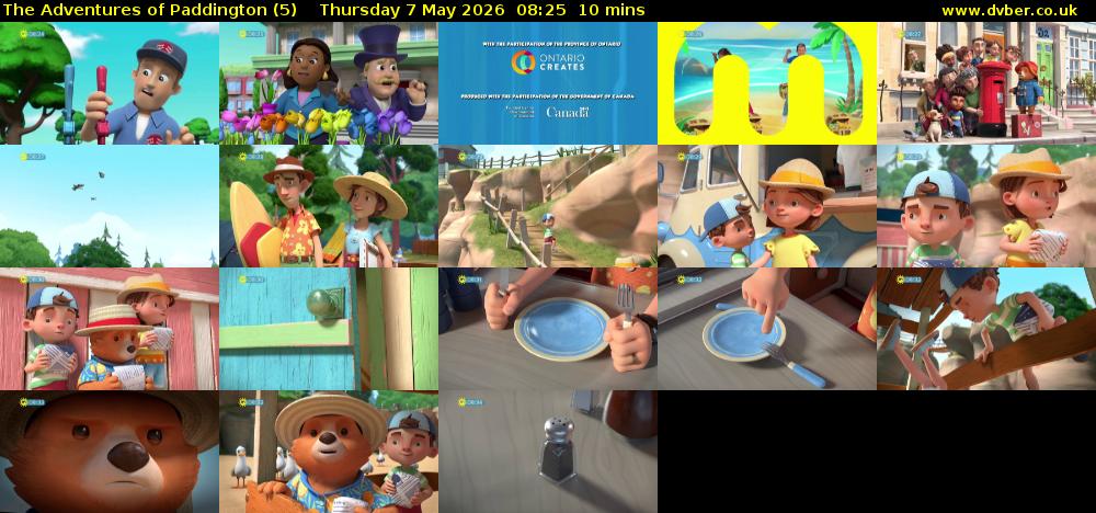 The Adventures of Paddington (5) Thursday 7 May 2026 08:25 - 08:35