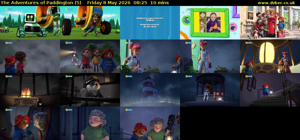 The Adventures of Paddington (5) Friday 8 May 2026 08:25 - 08:35
