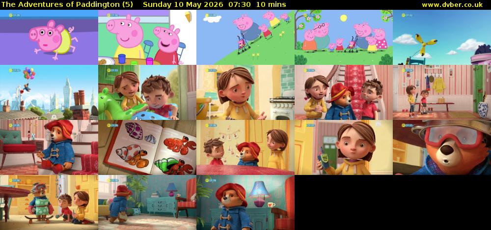 The Adventures of Paddington (5) Sunday 10 May 2026 07:30 - 07:40