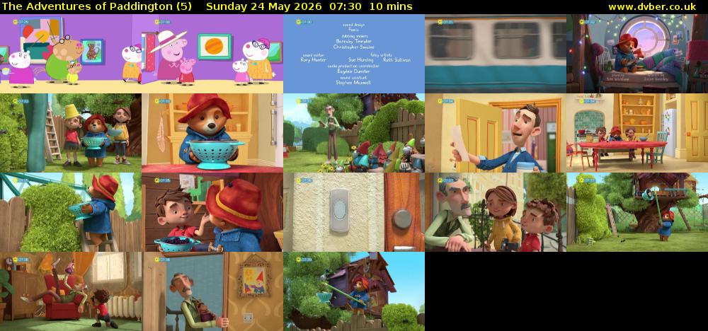 The Adventures of Paddington (5) Sunday 24 May 2026 07:30 - 07:40