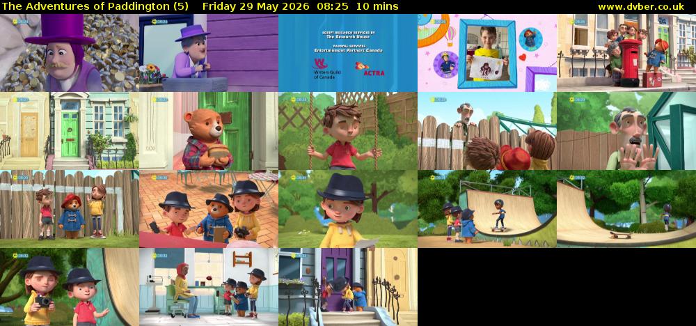 The Adventures of Paddington (5) Friday 29 May 2026 08:25 - 08:35