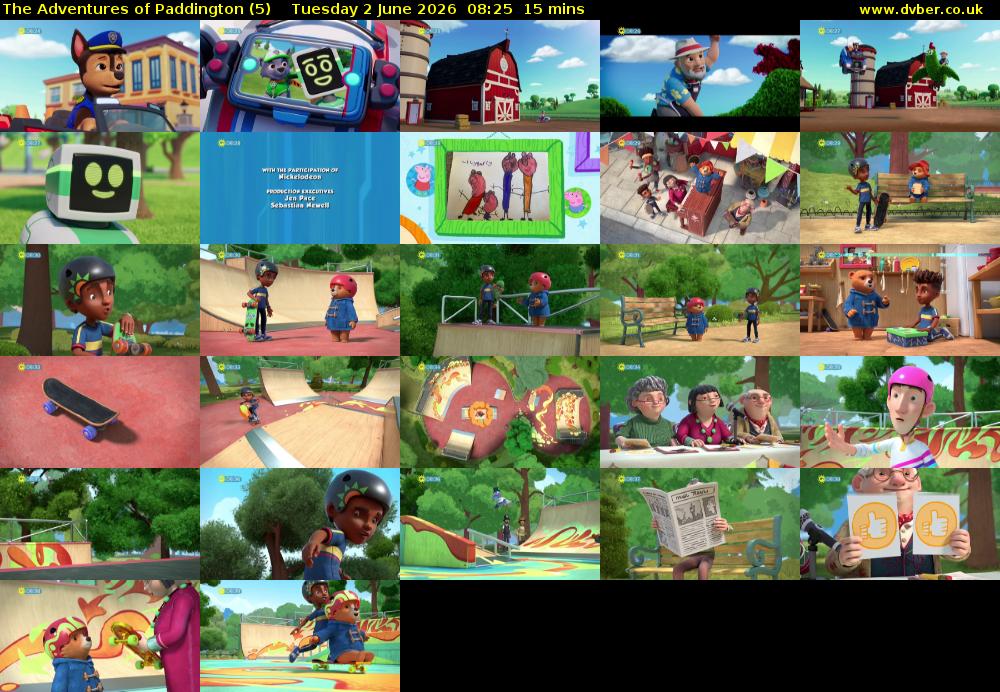 The Adventures of Paddington (5) Tuesday 2 June 2026 08:25 - 08:40