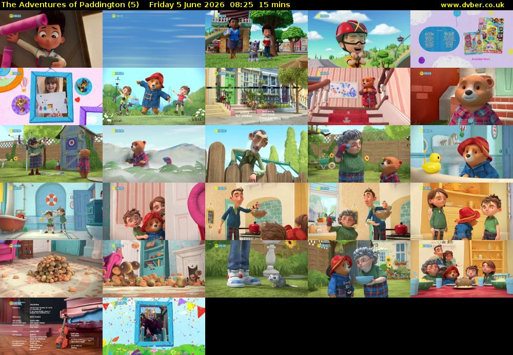 The Adventures of Paddington (5) Friday 5 June 2026 08:25 - 08:40