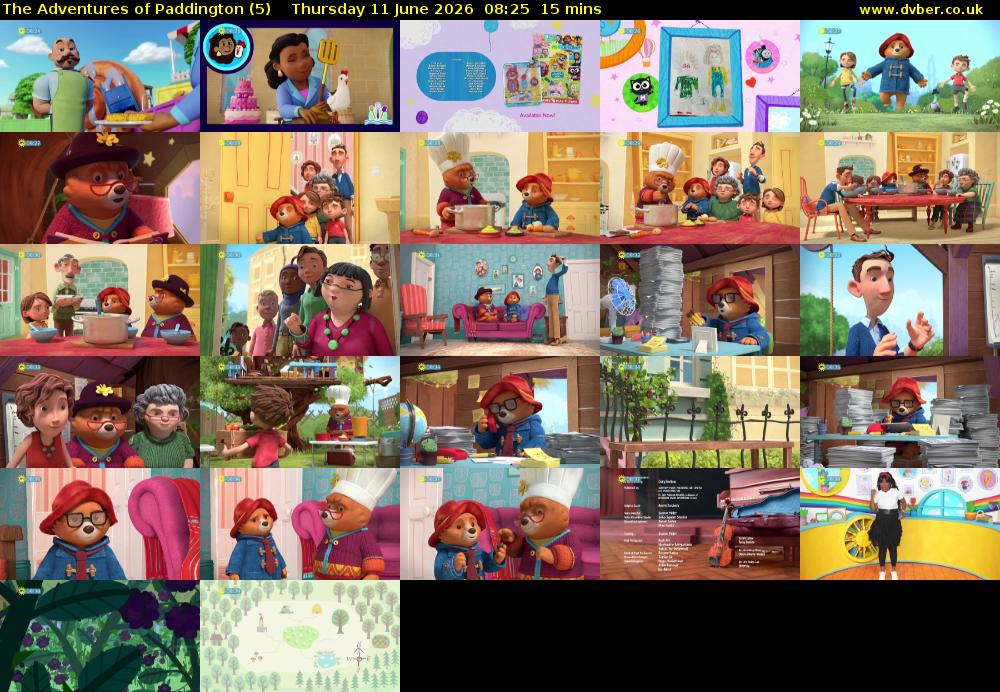 The Adventures of Paddington (5) Thursday 11 June 2026 08:25 - 08:40