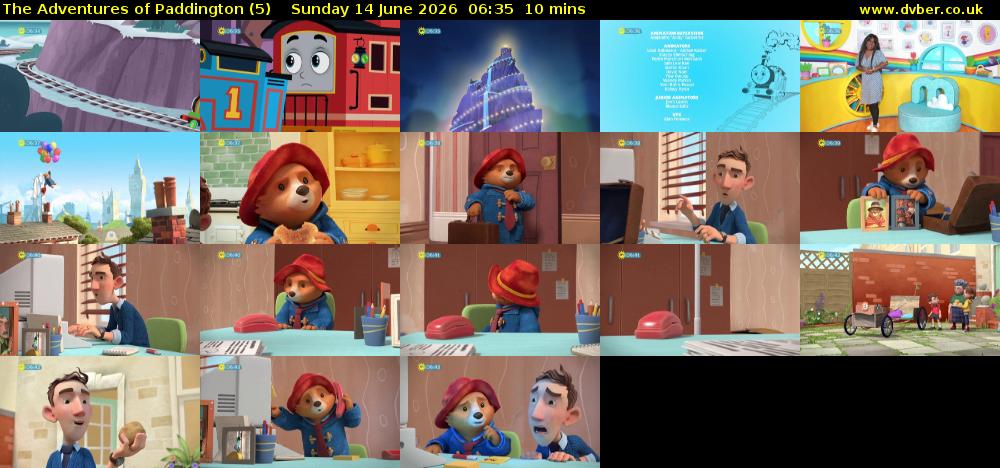 The Adventures of Paddington (5) Sunday 14 June 2026 06:35 - 06:45