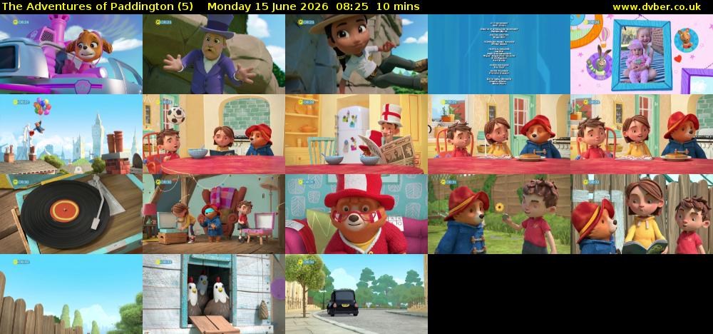The Adventures of Paddington (5) Monday 15 June 2026 08:25 - 08:35
