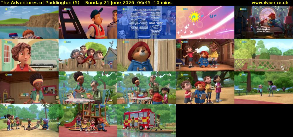 The Adventures of Paddington (5) Sunday 21 June 2026 06:45 - 06:55