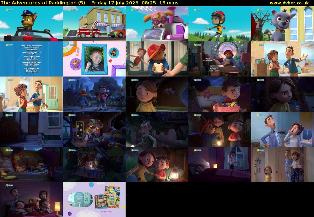 The Adventures of Paddington (5) Friday 17 July 2026 08:25 - 08:40