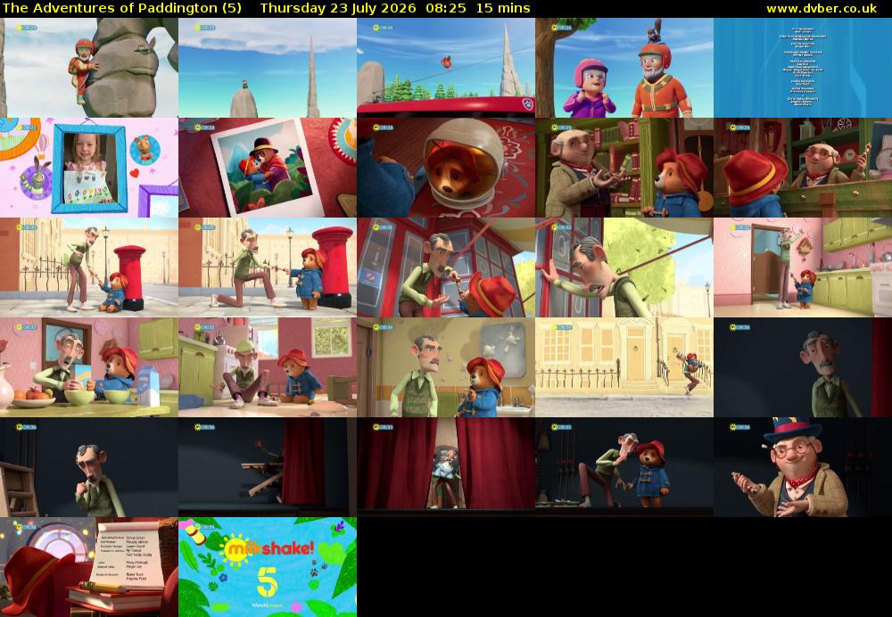 The Adventures of Paddington (5) Thursday 23 July 2026 08:25 - 08:40