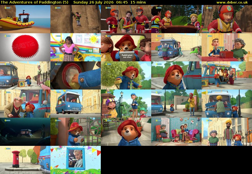 The Adventures of Paddington (5) Sunday 26 July 2026 06:45 - 07:00