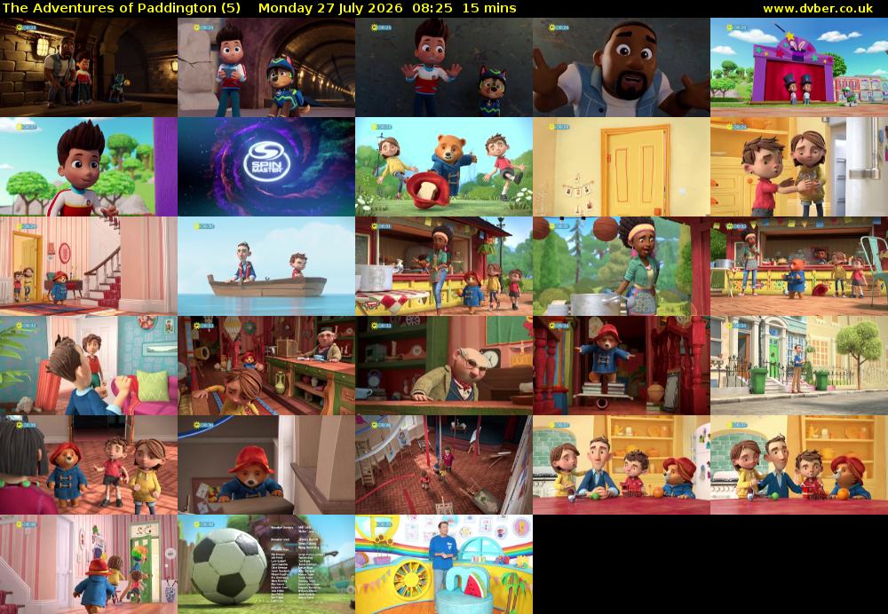 The Adventures of Paddington (5) Monday 27 July 2026 08:25 - 08:40