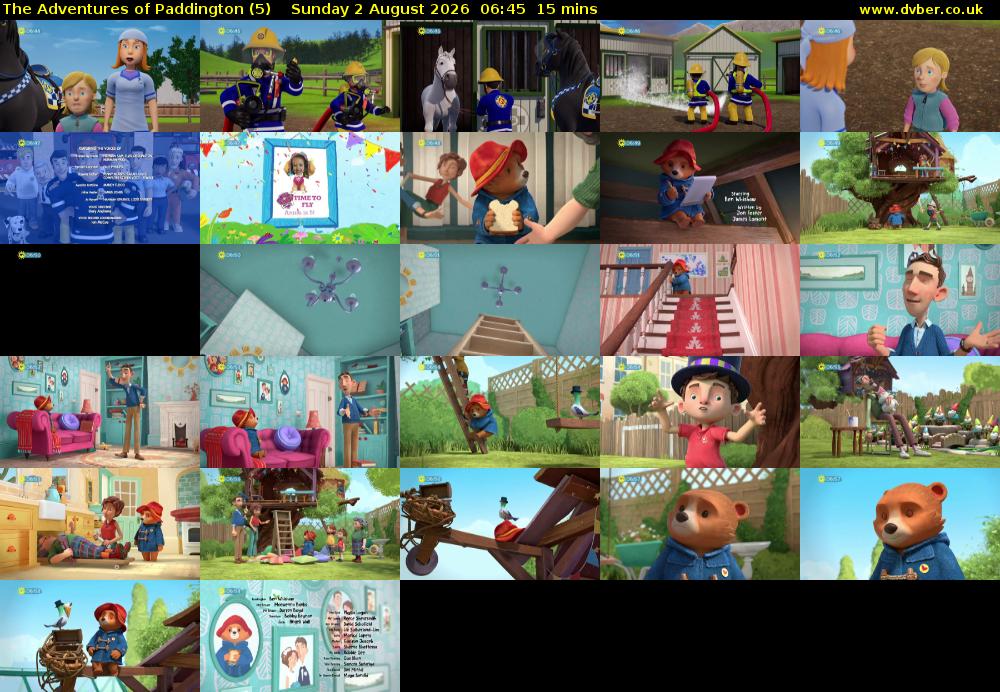 The Adventures of Paddington (5) Sunday 2 August 2026 06:45 - 07:00