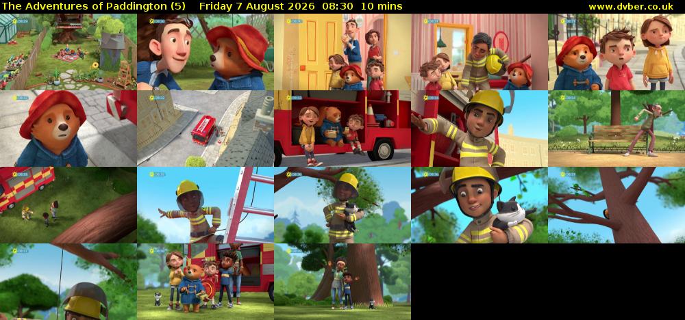 The Adventures of Paddington (5) Friday 7 August 2026 08:30 - 08:40