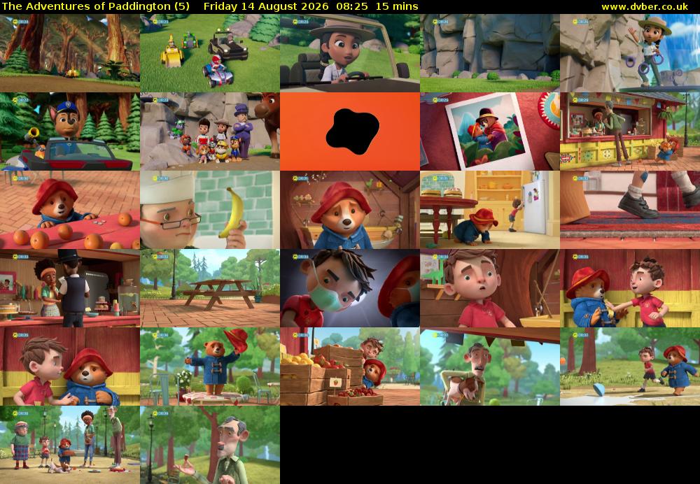 The Adventures of Paddington (5) Friday 14 August 2026 08:25 - 08:40