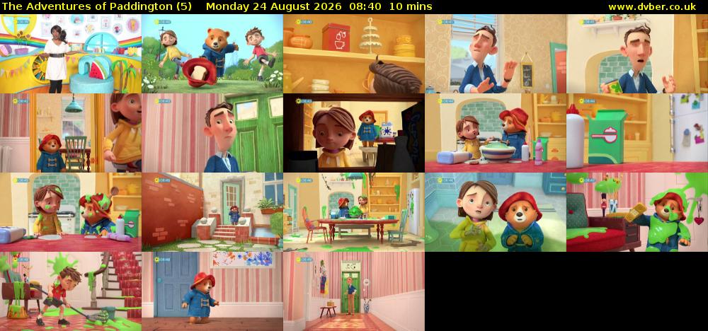 The Adventures of Paddington (5) Monday 24 August 2026 08:40 - 08:50