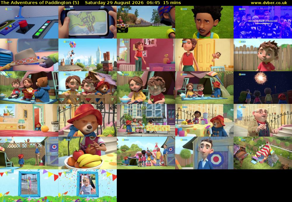 The Adventures of Paddington (5) Saturday 29 August 2026 06:45 - 07:00