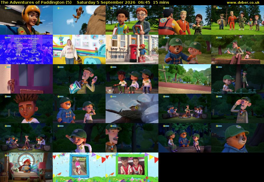The Adventures of Paddington (5) Saturday 5 September 2026 06:45 - 07:00