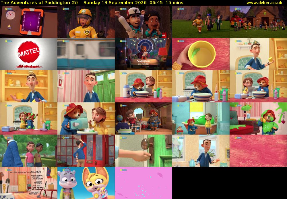 The Adventures of Paddington (5) Sunday 13 September 2026 06:45 - 07:00