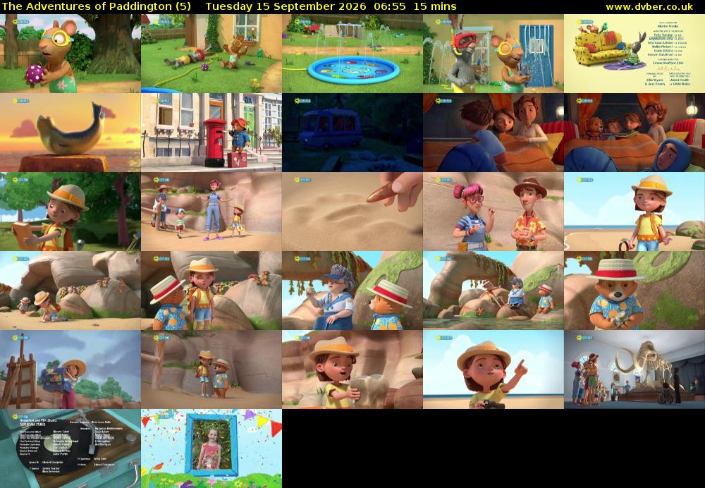 The Adventures of Paddington (5) Tuesday 15 September 2026 06:55 - 07:10