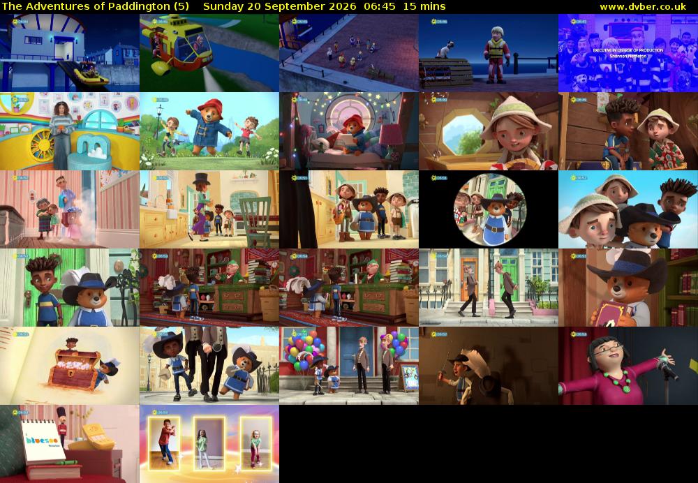 The Adventures of Paddington (5) Sunday 20 September 2026 06:45 - 07:00